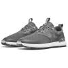 imageTrue LUX Hybrid Mens Golf Shoes Waterproof Knit Upper 100 Nappa Leather SaddleHigh Vis Grey