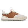 imageTrue LUX Hybrid Mens Golf Shoes Waterproof Knit Upper 100 Nappa Leather SaddleCognac