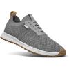 imageTRUE Linkswear All Day Knit II Mens Golf Shoe Breathable Lightweight  Comfort On and Off The Golf CourseGoat Grey