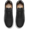 imageTRUE Linkswear FS01 Mens Sneakers  Weather Resistant EcoGenuine Leather Classic Style for AllDay WearBlack
