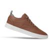imageTRUE Linkswear FS01 Mens Sneakers  Weather Resistant EcoGenuine Leather Classic Style for AllDay WearRich Mahogany