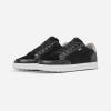 imageTRUE Linkswear FS02 Mixed Media Mens Golf ShoesWater Resistant Premium Full Grain LeatherBlack Truffle