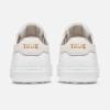 imageTRUE Linkswear FS02 Mixed Media Womens Golf Shoes Premium Full Grain Leather ampamp Durable Nubuck Suede PanelingWhite Truffle