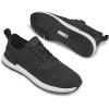 imageTRUE Linkswear LUX Pro Waterproof Mens Golf Shoes Durable Spikeless Tread for Aggressive Grip All Weather ComfortTour Black