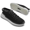 imageTRUE Linkswear LUX Sport Mens Waterproof Golf Shoes CrossLife Tread for All Weather VersatilityBlack Cloud