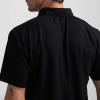 imageTRUE Linkswear Lux Mens Polo UPF 50 Sun Protection Anti Wrinkle Moisture WickingBlack