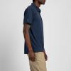 imageTRUE Linkswear Lux Mens Polo UPF 50 Sun Protection Anti Wrinkle Moisture WickingNavy