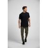 imageTRUE Linkswear Lux Mens TShirt UPF 50 Sun Protection Anti Wrinkle Moisture WickingBlack