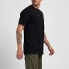 imageTRUE Linkswear Lux Mens TShirt UPF 50 Sun Protection Anti Wrinkle Moisture WickingBlack