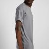 imageTRUE Linkswear Lux Mens TShirt UPF 50 Sun Protection Anti Wrinkle Moisture WickingGoat Grey