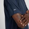 imageTRUE Linkswear Lux Mens TShirt UPF 50 Sun Protection Anti Wrinkle Moisture WickingNavy