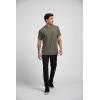 imageTRUE Linkswear Lux Mens TShirt UPF 50 Sun Protection Anti Wrinkle Moisture WickingOlive
