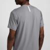 imageTRUE Linkswear Lux Mock Polo Mens TShirt UPF 50 Sun Protection Anti Wrinkle Moisture WickingGoat Grey