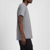 imageTRUE Linkswear Lux Mock Polo Mens TShirt UPF 50 Sun Protection Anti Wrinkle Moisture WickingGoat Grey