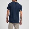 imageTRUE Linkswear Lux Mock Polo Mens TShirt UPF 50 Sun Protection Anti Wrinkle Moisture WickingNavy