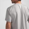 imageTRUE Linkswear Lux Mock Polo Mens TShirt UPF 50 Sun Protection Anti Wrinkle Moisture WickingStone