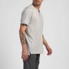 imageTRUE Linkswear Lux Mock Polo Mens TShirt UPF 50 Sun Protection Anti Wrinkle Moisture WickingStone