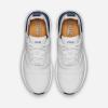 imageTRUE Linkswear Lux Tour Mens Golf Shoes Top Grain Napa Leather WaterproofWhite Navy