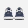 imageTRUE Linkswear Lux Tour Mens Golf Shoes Top Grain Napa Leather WaterproofWhite Navy