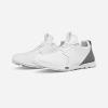 imageTRUE Linkswear OG Tour Mens Golf Shoes Top Grain Napa Leather WaterproofWhite Grey