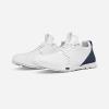 imageTRUE Linkswear OG Tour Mens Golf Shoes Top Grain Napa Leather WaterproofWhite Navy