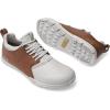 imageTRUE linkswear Original 12 Mens Golf Shoes for Superior Comfort and Breathability Soft WhiteBrown  Size 9