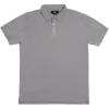 imageTRUE Linkswear Lux Mens Polo UPF 50 Sun Protection Anti Wrinkle Moisture WickingGoat Grey