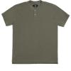 imageTRUE Linkswear Lux Mock Polo Mens TShirt UPF 50 Sun Protection Anti Wrinkle Moisture WickingOlive