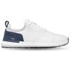 imageTRUE Linkswear Lux Tour Mens Golf Shoes Top Grain Napa Leather WaterproofWhite Navy