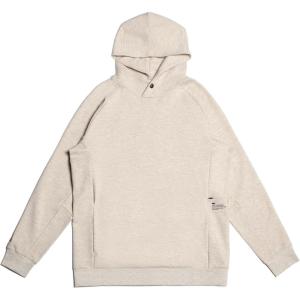 imageTRUE LINKSWEAR Future Staple Golf Hoodie Water Resistant 4Way Stretch Breathable All Season WearHeather Oatmeal