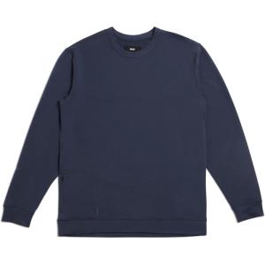 imageTRUE Linkswear All Day Mens Crewneck UPF 50 Sun Protection UltraSoftness Anti Wrinkle Moisture WickingNavy