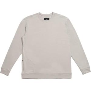 imageTRUE Linkswear All Day Mens Crewneck UPF 50 Sun Protection UltraSoftness Anti Wrinkle Moisture WickingStone