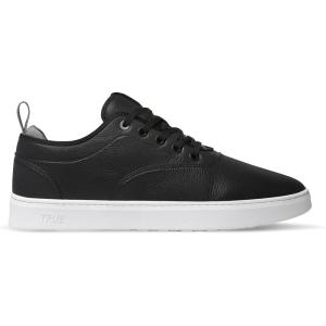imageTRUE Linkswear FS01 Womens Sneakers  Weather Resistant EcoGenuine Leather Classic Style for AllDay Wear BlackBlack