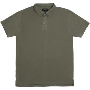 imageTRUE Linkswear Lux Mens Polo UPF 50 Sun Protection Anti Wrinkle Moisture WickingOlive