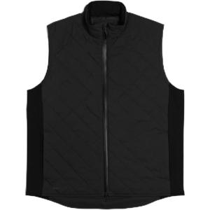 imageTRUE Linkswear Mens Future Staples Insulated Vest  Lightweight PrimaLoft Waterproof Golf OuterwearBlack