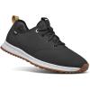 imageTRUE Linkswear All Day Ripstop Mens Golf Shoes Ergonomic Minimalist Design for Enhanced Natural ComfortBlack