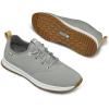 imageTRUE Linkswear All Day Ripstop Mens Golf Shoes Ergonomic Minimalist Design for Enhanced Natural ComfortCharcoal