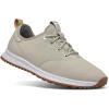 imageTRUE Linkswear All Day Ripstop Mens Golf Shoes Ergonomic Minimalist Design for Enhanced Natural ComfortSteele St Grey
