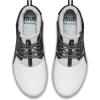 imageTRUE Linkswear Original 12 Waterproof Spikeless Mens Golf ShoeWhiteBlack Saddle