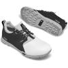 imageTRUE Linkswear Original 12 Waterproof Spikeless Mens Golf ShoeWhiteBlack Saddle