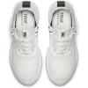 imageTrue LUX Hybrid Mens Golf Shoes Waterproof Knit Upper 100 Nappa Leather SaddleHigh Vis White